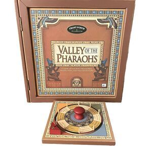 VALLEY OF THE PHARAOHS Bookshelf Board Game 2006 Front Porch Classics - COMPLETE